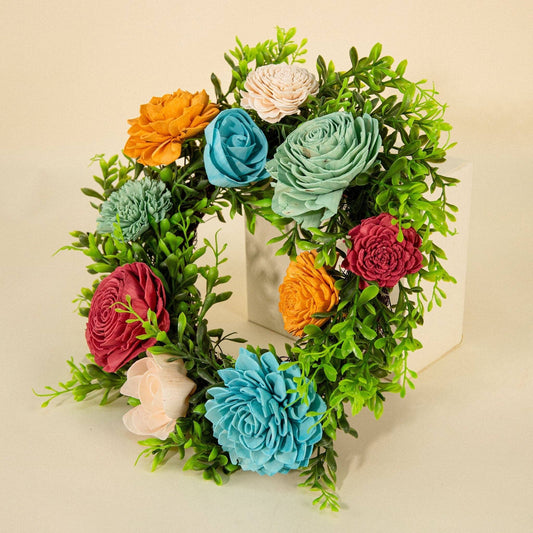 12" Wreath - Spring Breeze